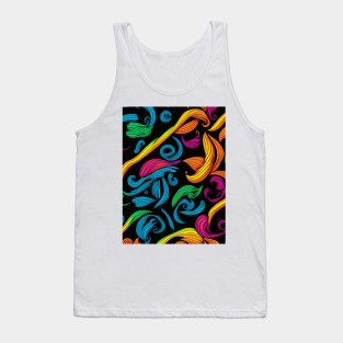 Seamless bright colour pattern Tank Top